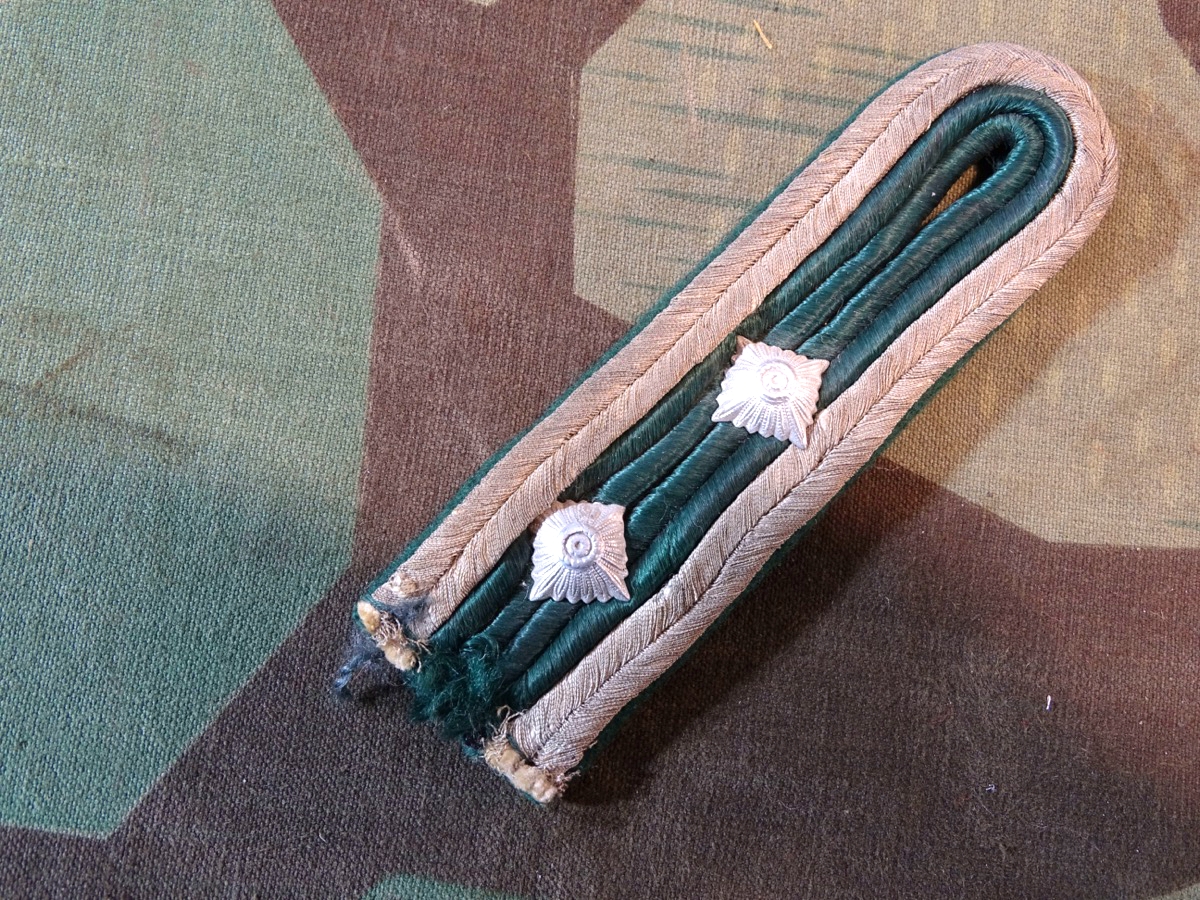 Schulterklappe Heeresunterförster des Heeres der Wehrmacht, Selten im Handel