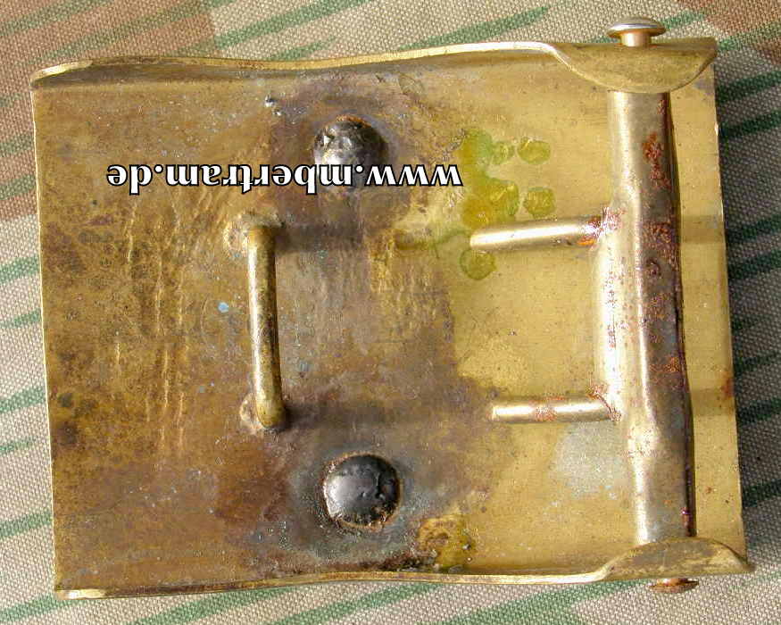 Stahlhelmbund Koppelschloß Buntmetall, " Front Heil"