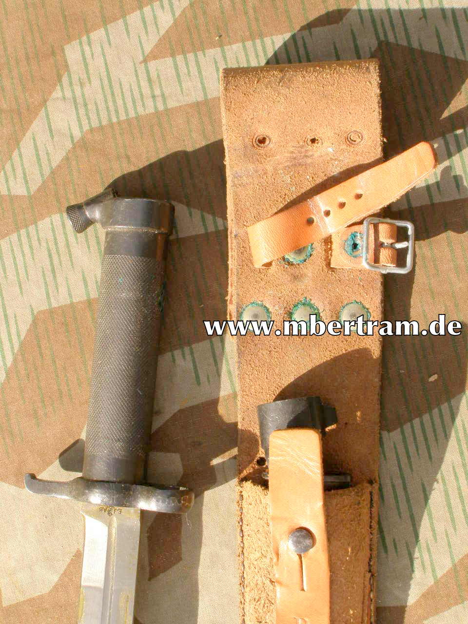 Schweden: Messer Bajonett Modell 1896 mit Scheide