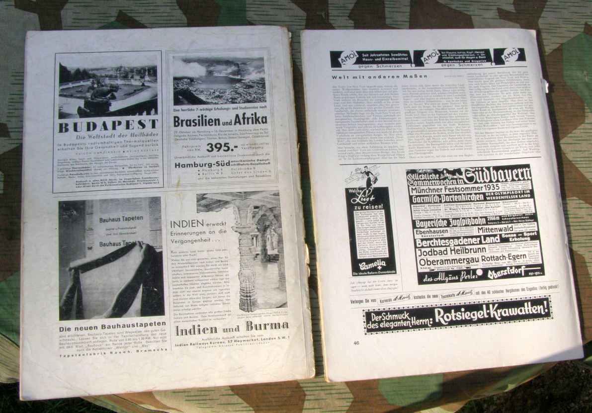 11168-3 22 ehem. hochwertige Zeitschriften " Die neue Linie" 1935-43