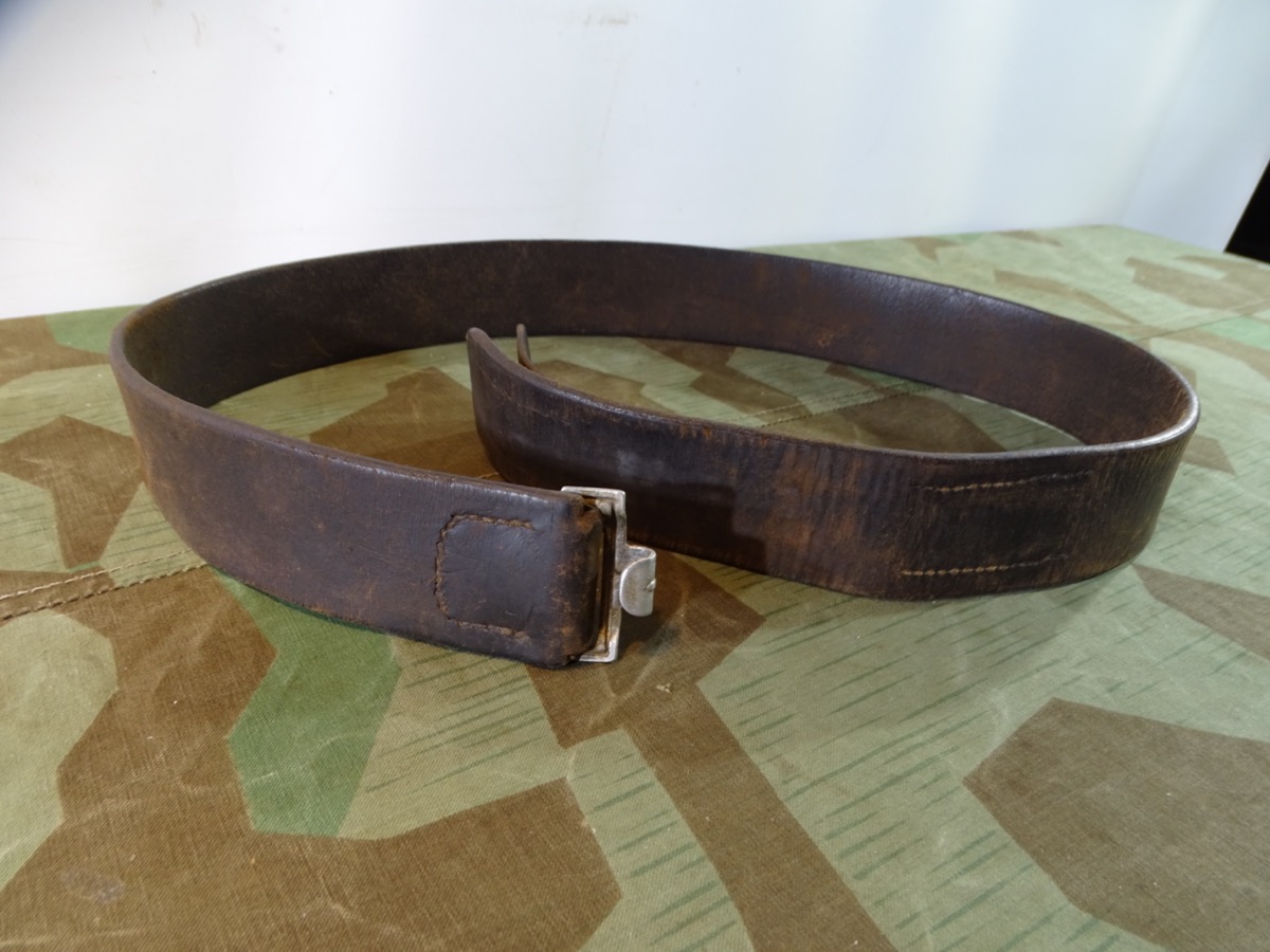 Koppelriemen Wehrmacht mit Alu Gegenschließe ca., 96,5 cm
