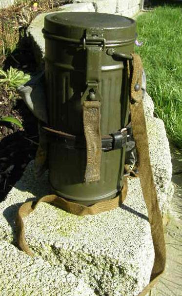WH Gasmaske, hohe Dose, Filter, Gasplane, Gläser 1942