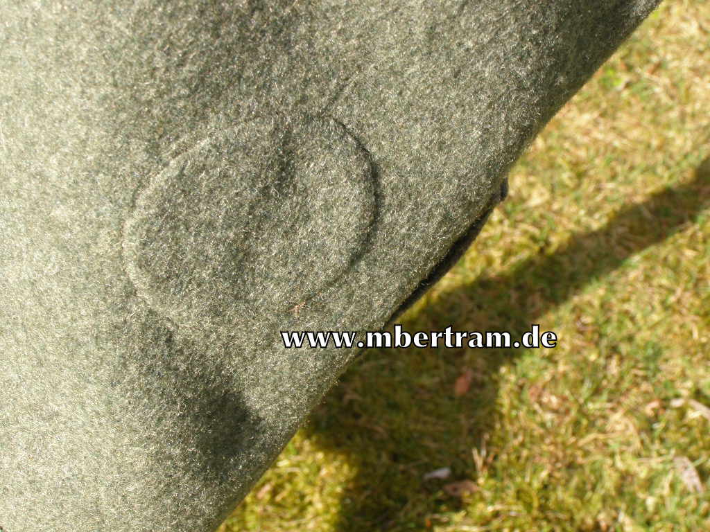 13461-19 WH Feldbluse M36, 1941, Kammerstück, Oberfeldwebel Artillerie Schirrmeister, Traumzustand