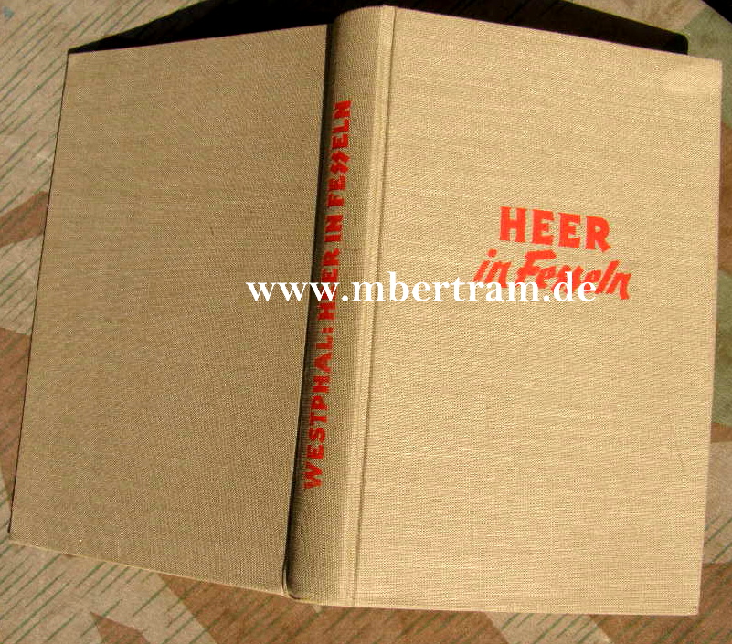 Siegfried Westphal: Heer in Fesseln. Signatur Gen.Westphal