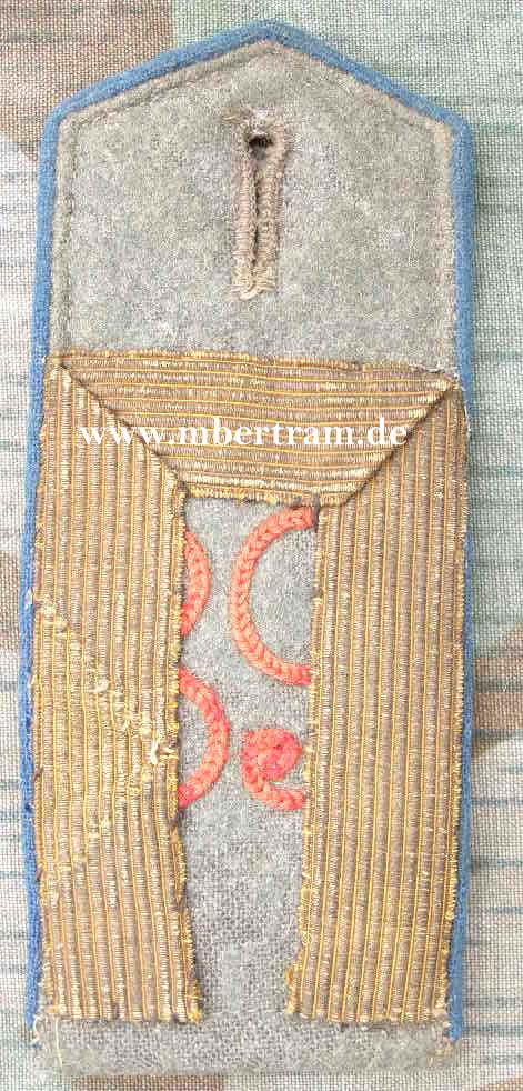 Schulterstück Mannschaften 1. WK, Rgt. 39 oder 89