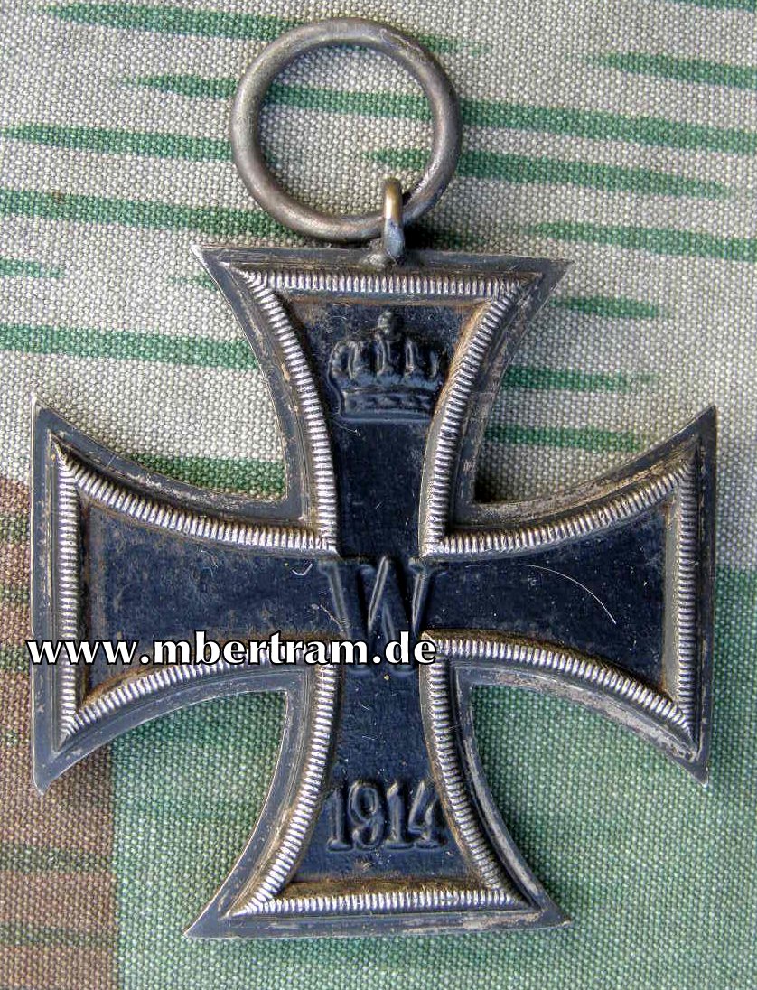Eisernes Kreuz 2. Klasse 1914 o.Herstellermarke, o. Band