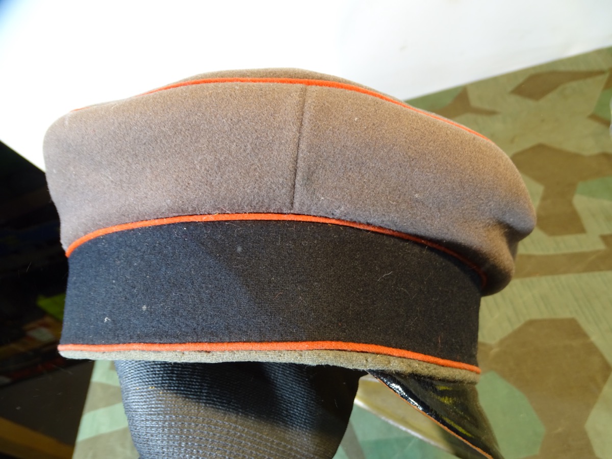 Preussen, Infanterie  Schirmmütze/ Feldmütze feldgrau erster Weltkrieg