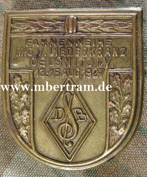 Fahnenweihe M.G.V. Liederkranz Oelsnitz i.V. 13-15. Aug.1927