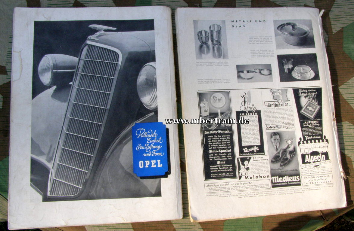 11168-5 22 ehem. hochwertige Zeitschriften " Die neue Linie" 1935-43