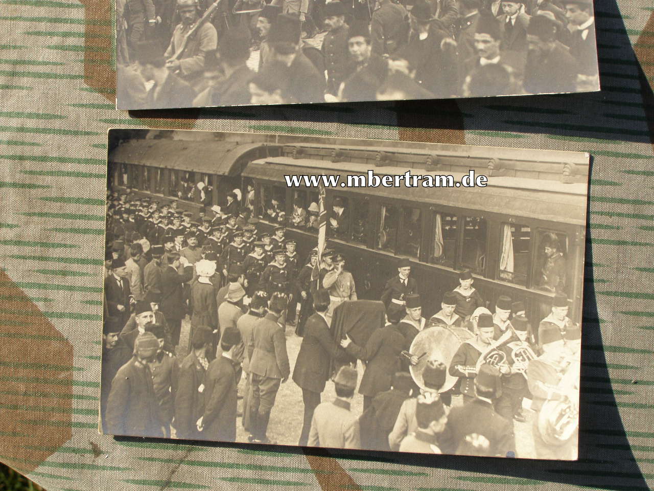 11998-72 Fotos, Dokumente: Preuss./türk. Torpedobootsflotille 1916
