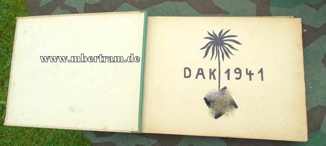 Dienstzeit FotoalbumAngehöriger Afrikakorps. 166 Fotos.