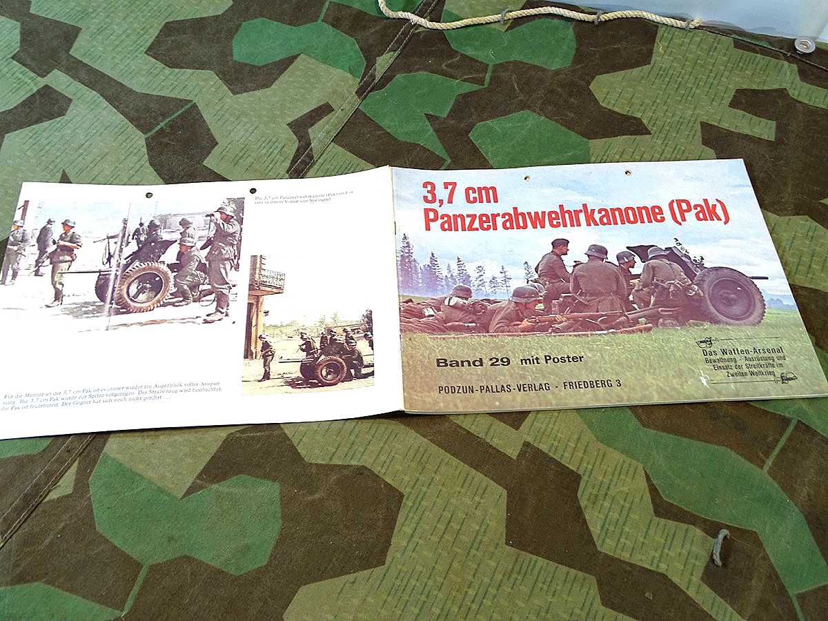 Das Waffen Arsenal Band 29,  3,7 Panzerabwehr Kanone ( Pak) Podzun Pallas Verlag