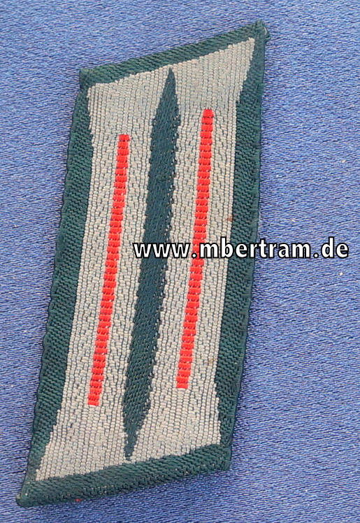 Kragenspiegel Wehrmacht Heer Artillerie, Mannschaften um 1940