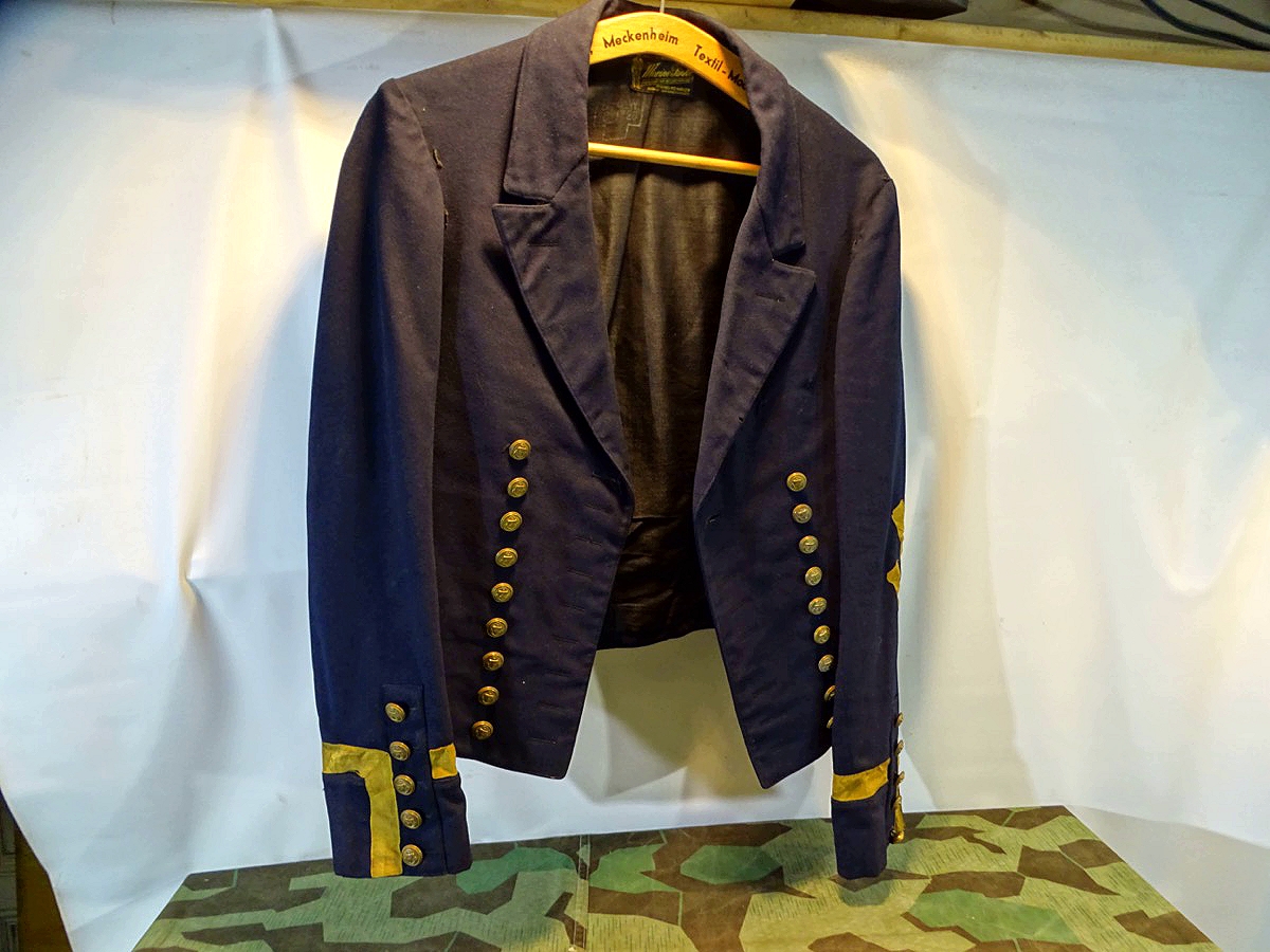 Reichsmarine Paradejacke,  "Affenjäckchen"  von 1926 für einen Obermaat, Kammerstück. 