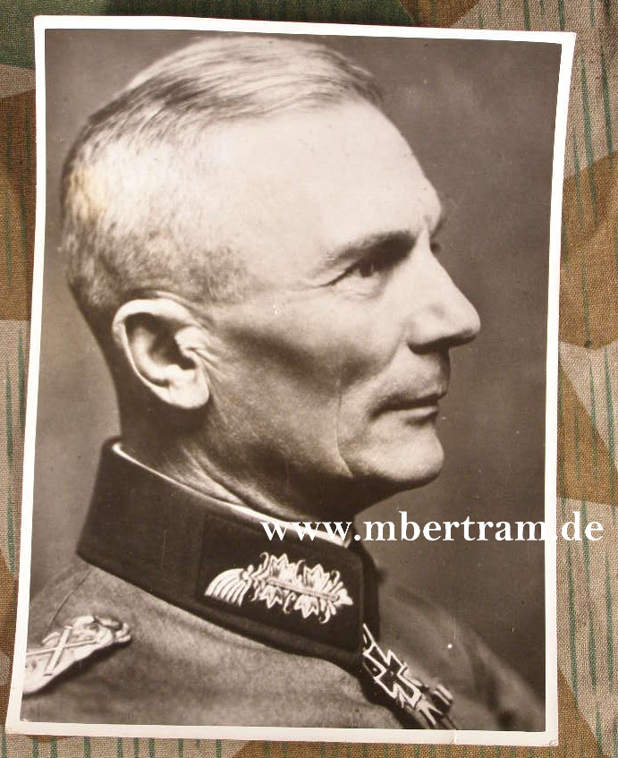 Generalfeldmarschall von Bock, 60er Geb. mit Ritterkreuz