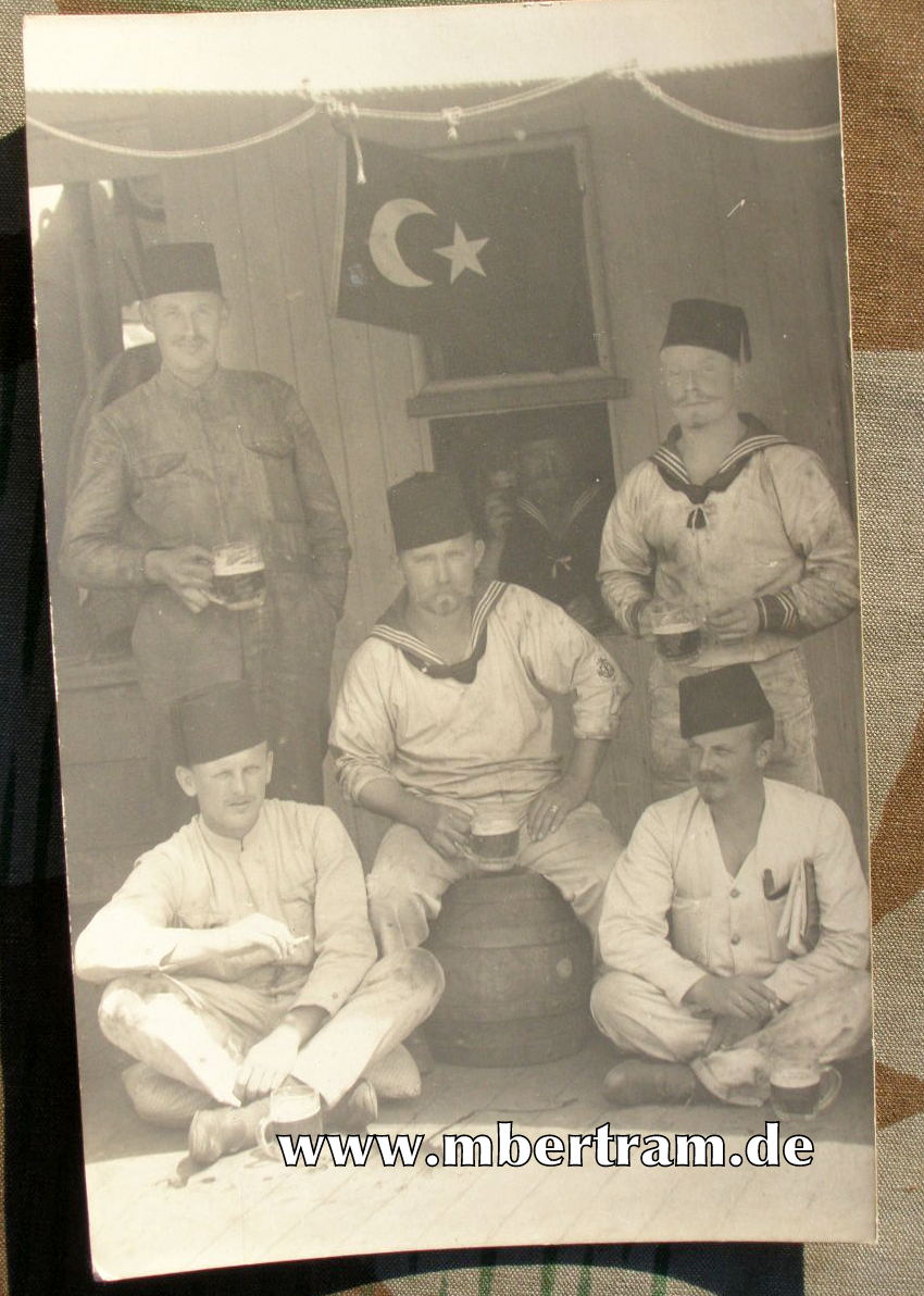11998-46 Fotos, Dokumente: Preuss./türk. Torpedobootsflotille 1916