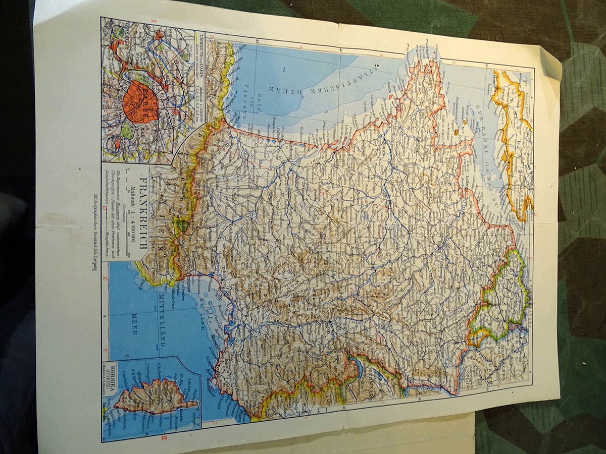 Tornisterschrift: Schlag nach über den nahen Osten, 1941, Nur für den Gebrauch innerhalb der Wehrmacht