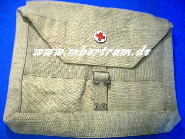 Englische Militär Sanitäts Packtasche "M.E.C. 1941"