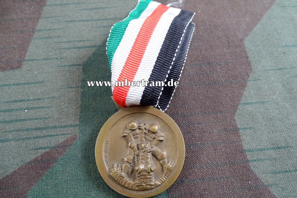 DEUTSCH - ITALIENISCHE ERINNERUNGSMEDAILLE AFRIKA FELDZUG