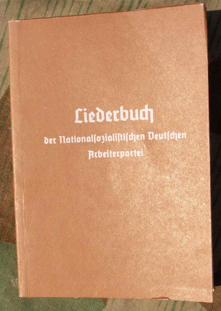 NSDAP Liederbuch, 123 Seiten, Nachdruck.