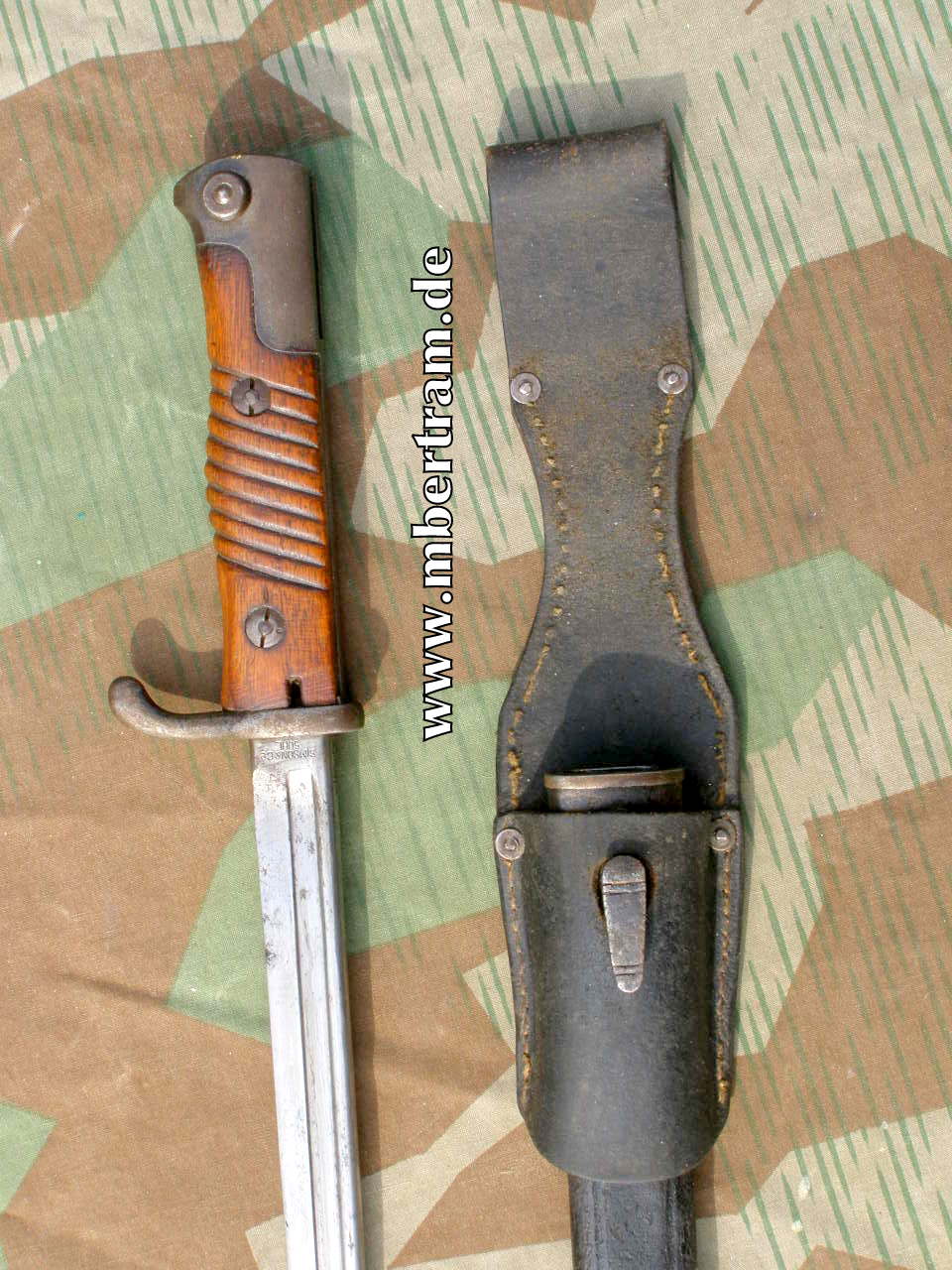 Infanterie Seitengewehr M 98 a.A., Einteilige Griffschale 1901