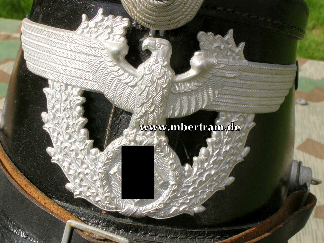 11467-5 Polizei Tschako, kasernierte Polizei.3. Reich, ab 1936