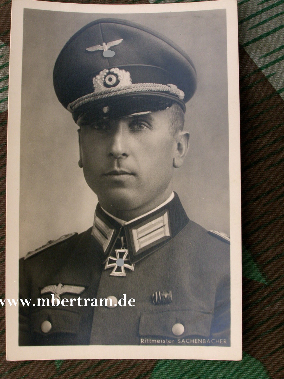 Wehrmacht Ritterkreuzträger: "Rittmeister Sachenbacher"