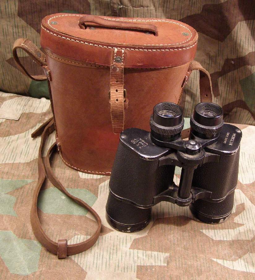 Köcher für englisches Militärfernglas. 2. WK 7x 50 1943, TOP ERHALTUNG