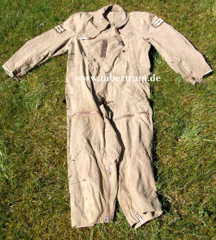 Luftwaffe, Flieger Overall. Beige, Fliegersonderbekleidung.