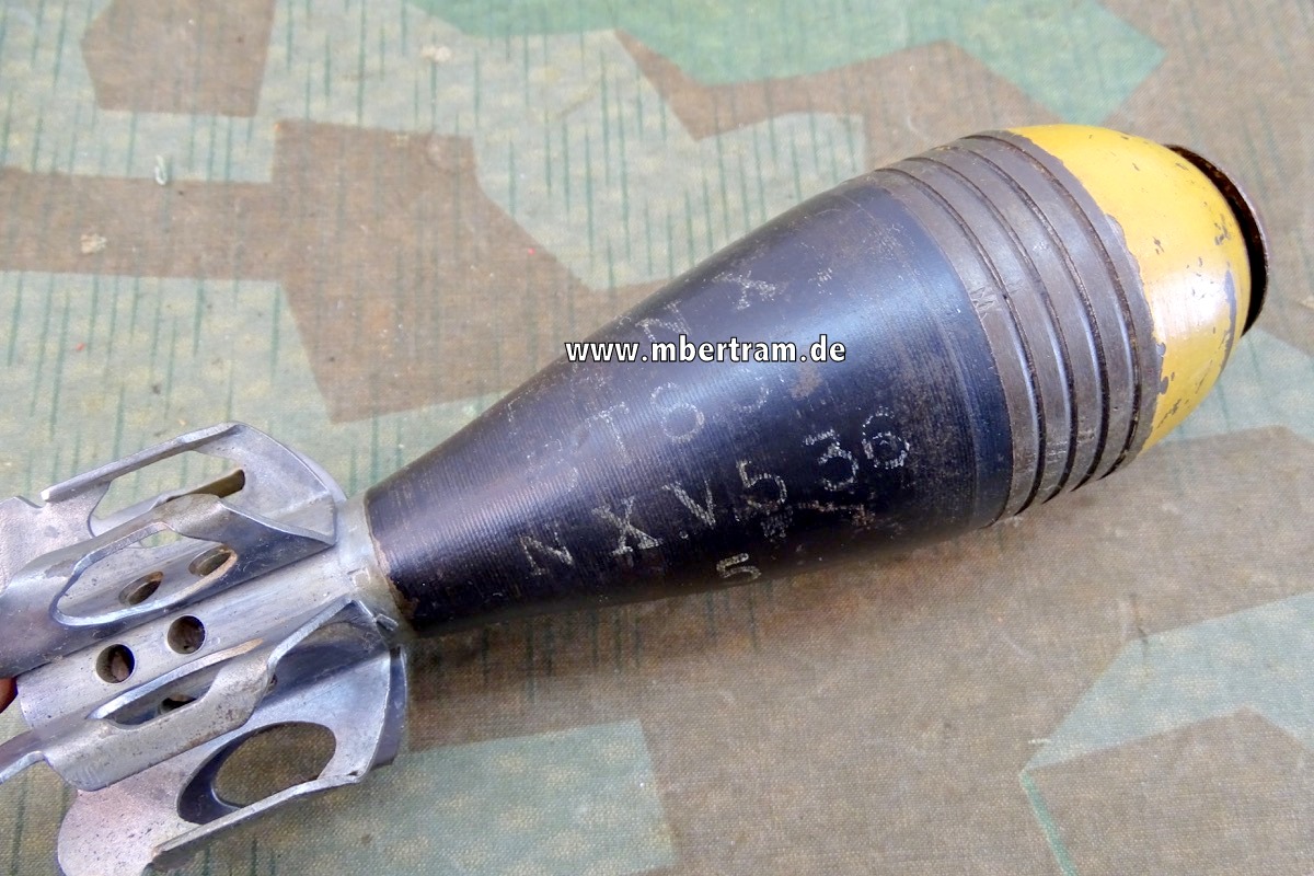Fanzösische 60mm Deko Wurf Granate/ Werfer Granate 1943