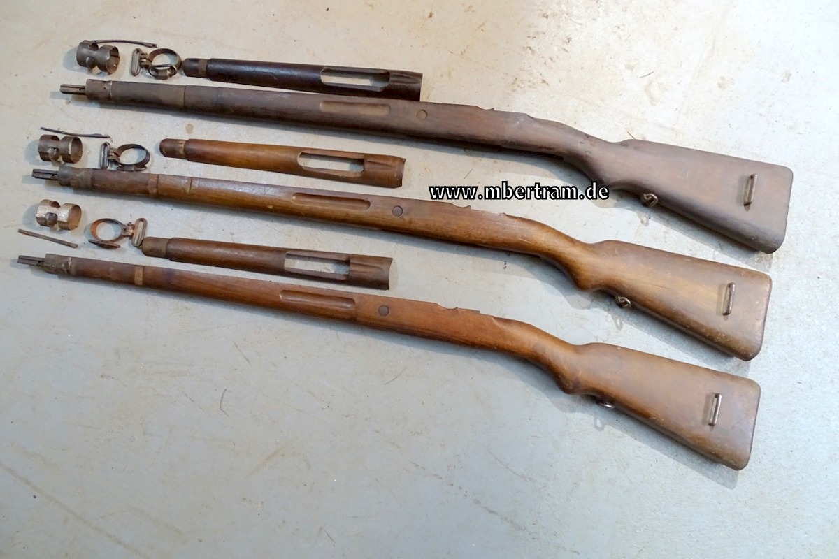 Schäftung K 98 span. " La Coruna" ohne span. Bajonettadapter