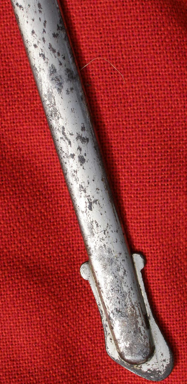 10306-21 Preußischer Garde Kürassierpallasch M 54, 2 Trageringe