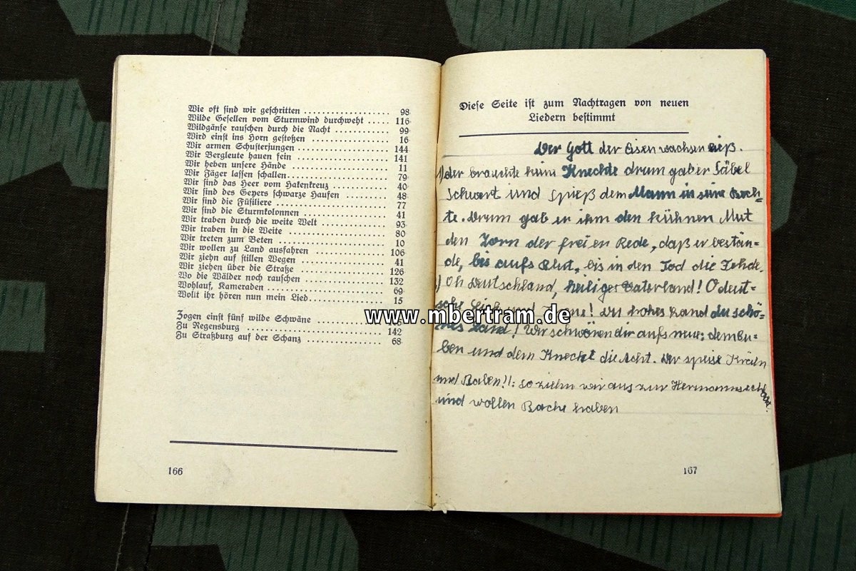 Lieder der Hitlerjugend,  Uns geht die Sonne nicht unter,  Hornung 1936