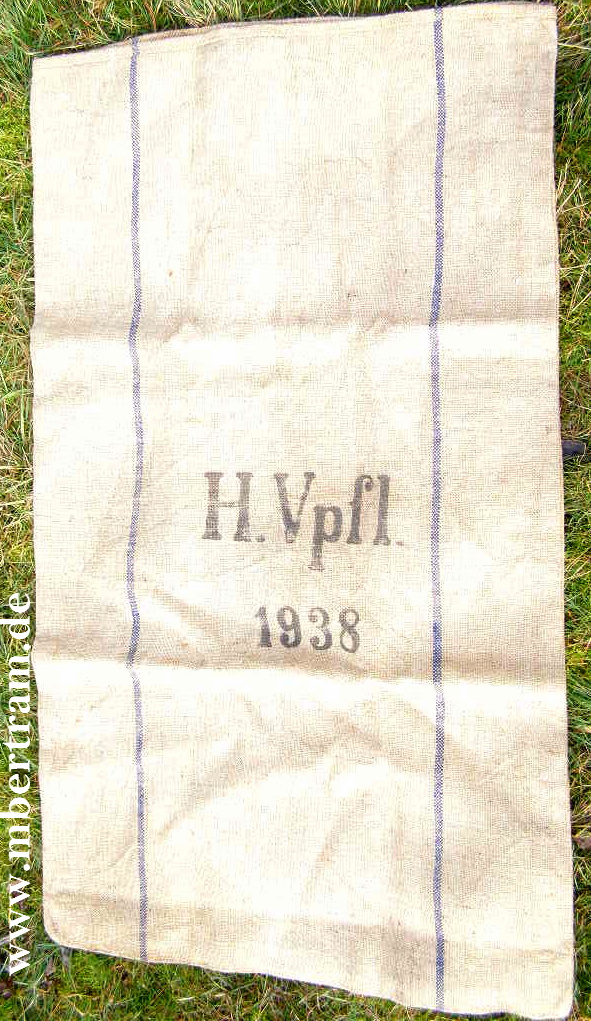 Heeres Verpflegungssack, sehr guter Zustand. Modell 1938