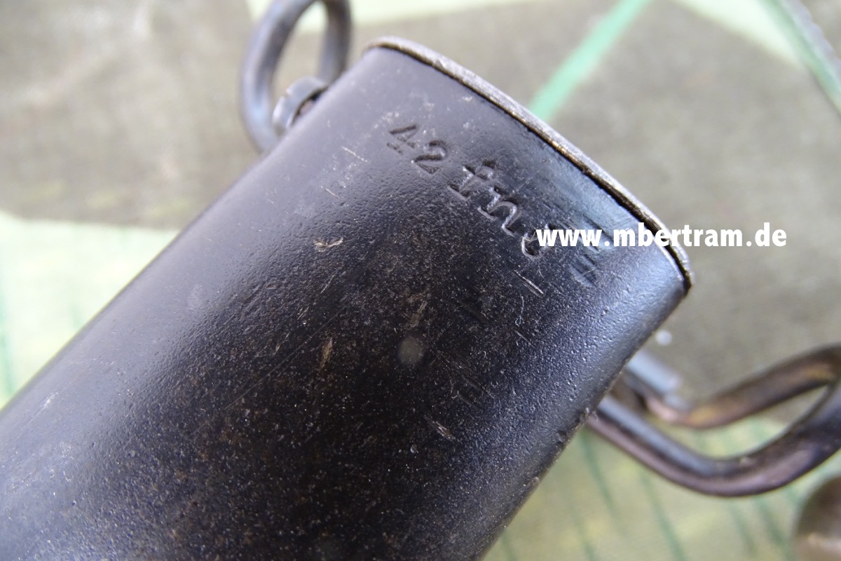 17637-5 Israel Nachkriegs Umbau, Wehrmachts Seitengewehr SG 84/98, Hst. "44 asw"