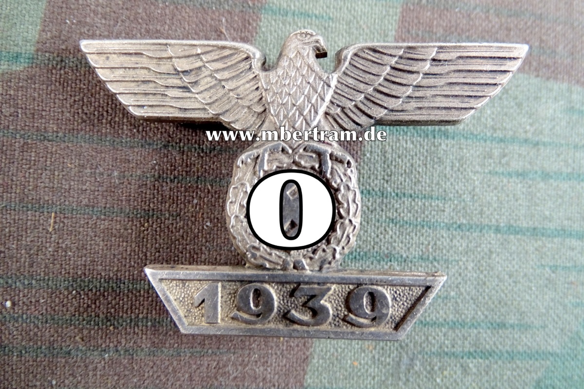 Wiederholungsspange 1939 für das EK 1. Kl. 1914 "L/11 W. Deumer Lüdenscheid"