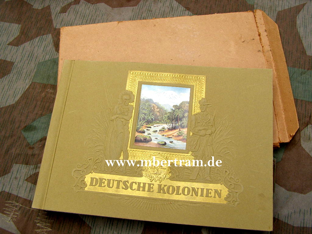 Zigaretten-Industrie, Deutsche Kolonien, Sammelbilder Album