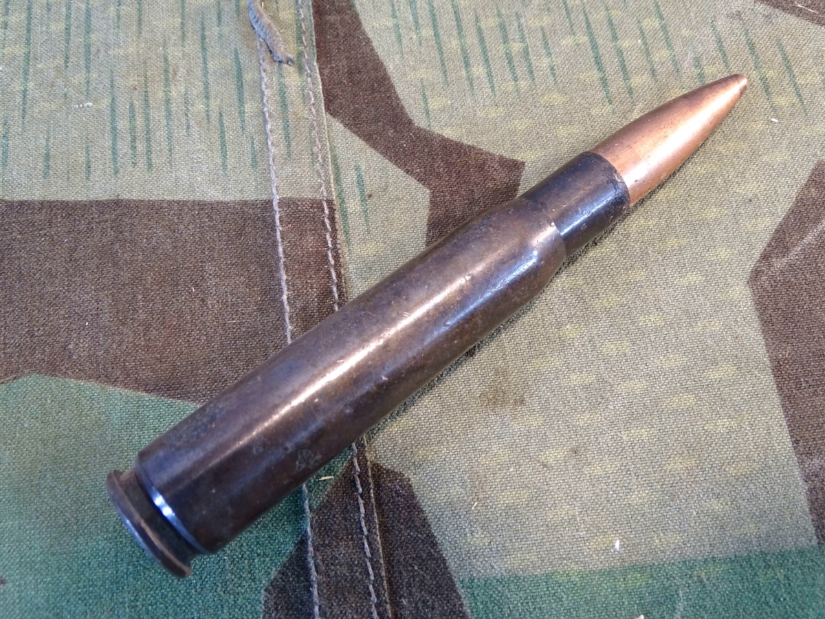 Alliierte Deko Munition,  schweres 13,2mm MG,  S L 4 - cal. 50