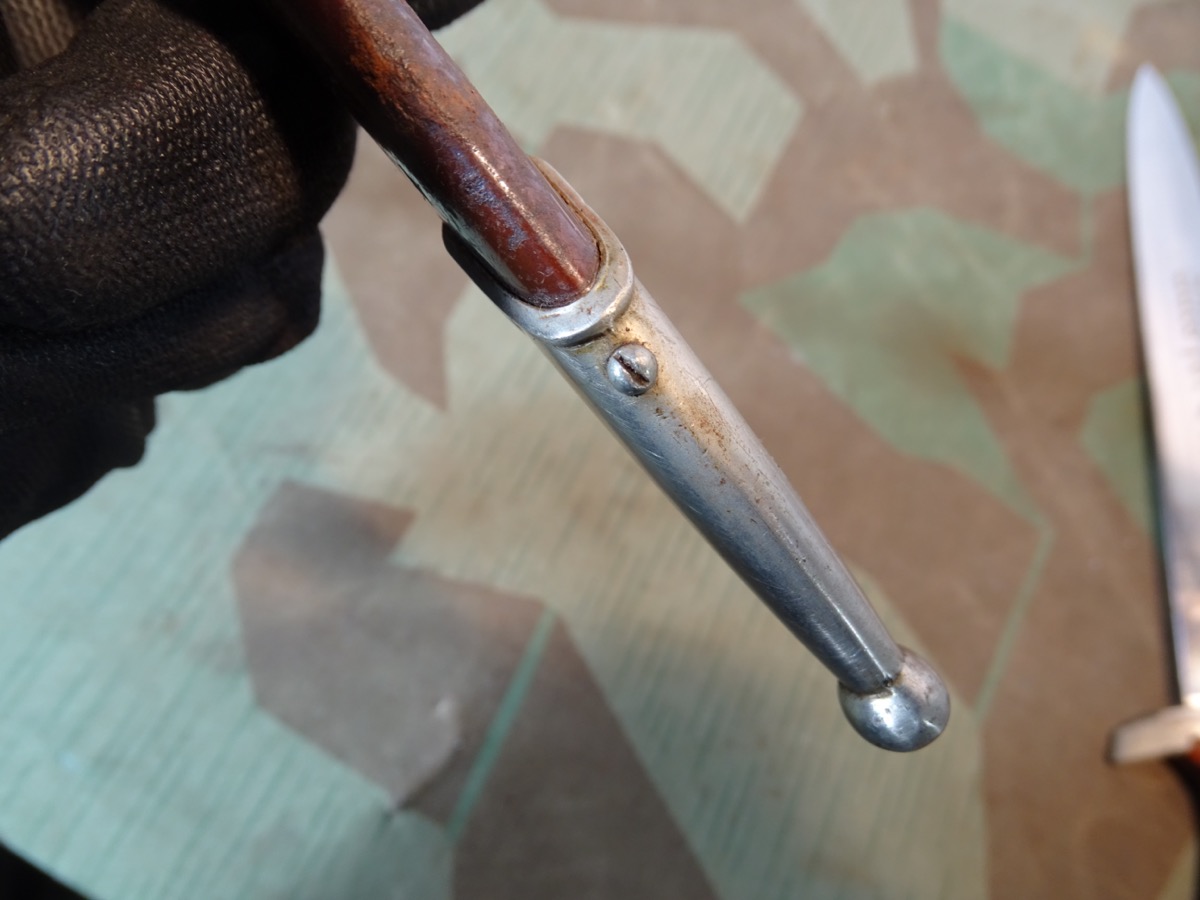 SA Dienstdolch M 33, Hersteller RZM M 7 / 66 1940, Eickhorn mit Gehänge