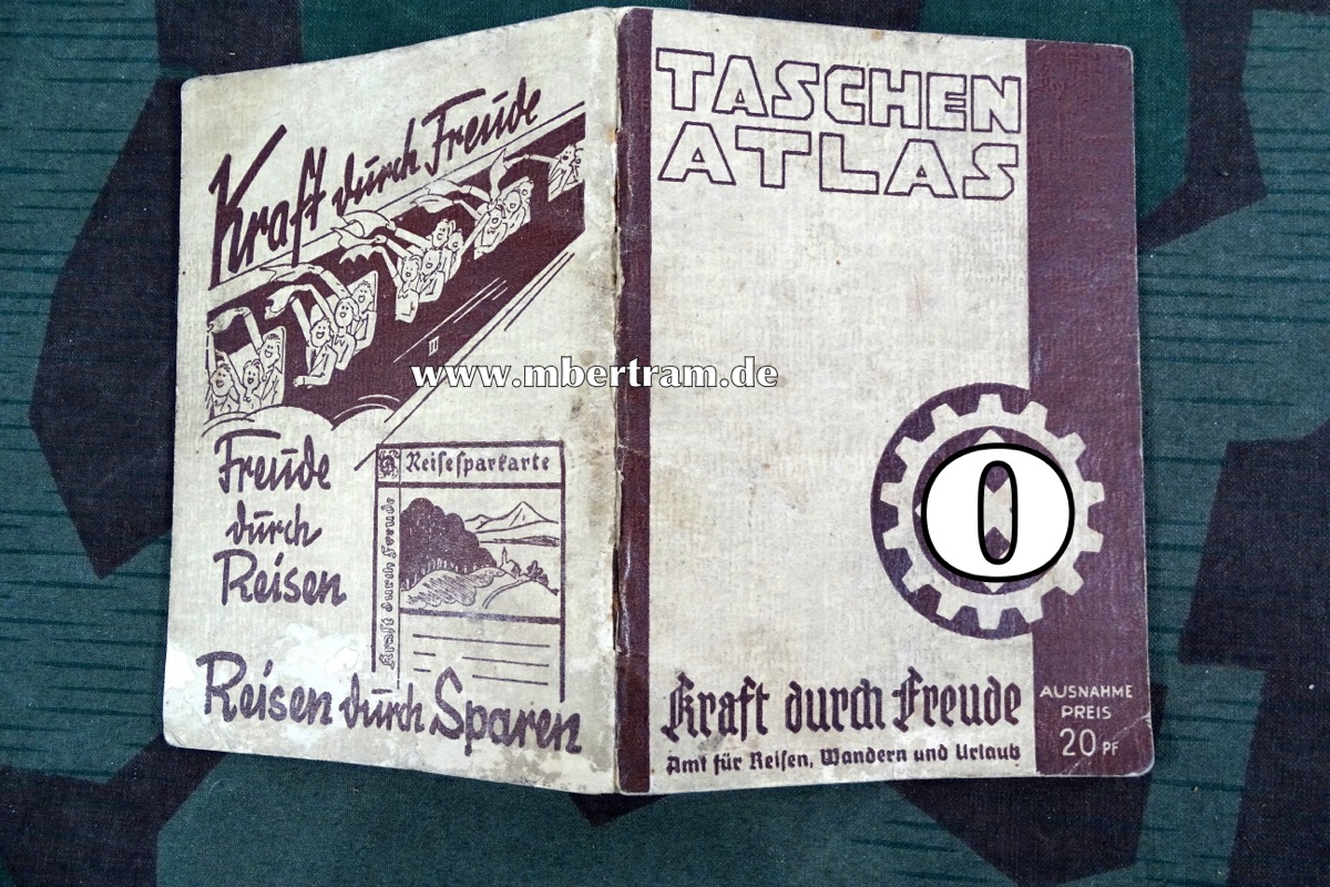 Taschenatlas " Kraft durch Freude" 48 Seiten
