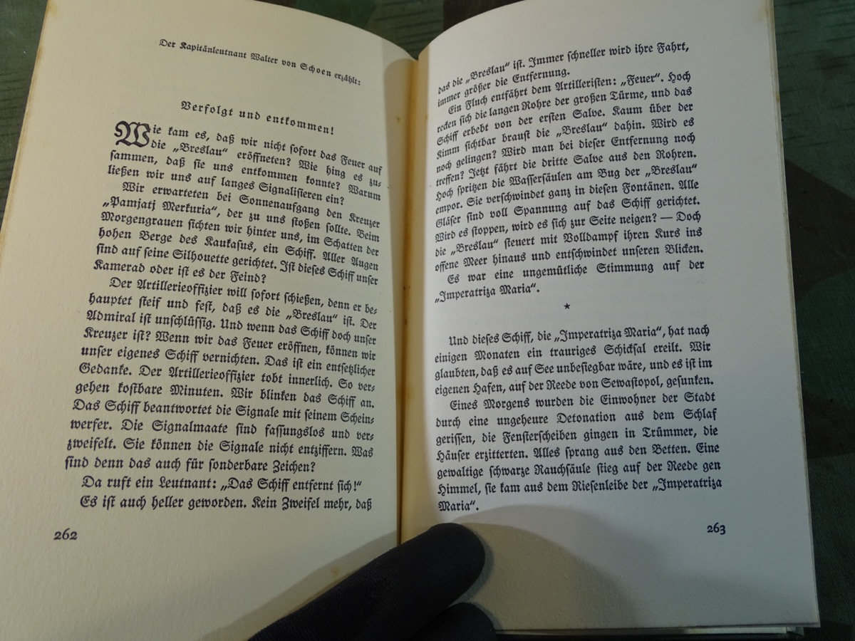 TH.Kraus, Karl Dönitz: Die Kreuzerfahrten der Goeben und der Breslau, (1. WK, Türkei, Schwarzes Meer) TH.Kraus, Karl Dönitz: Die Kreuzerfahrten der Goeben und der Breslau, (1. WK, Türkei, Schwarzes Meer)