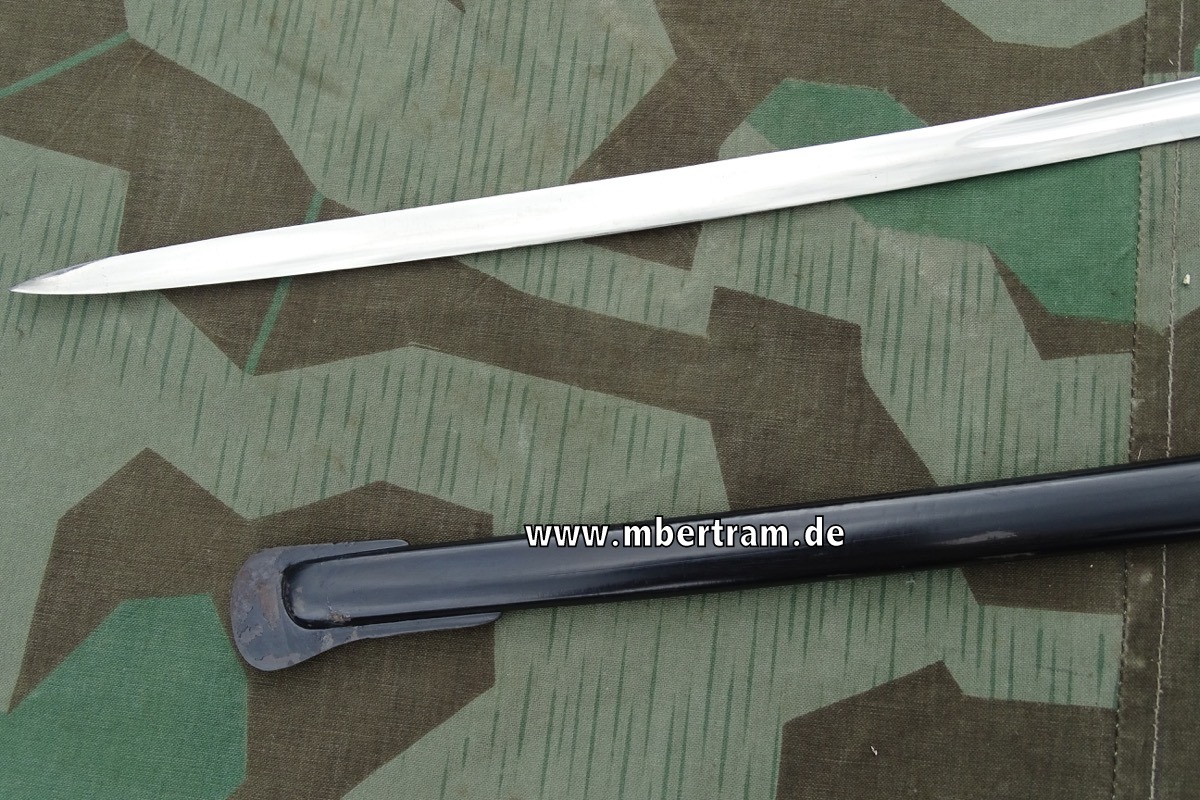 15775-11 Wehrmacht Kavallerie Einheitssäbel mit Klingenätzung um 1936, SELTEN