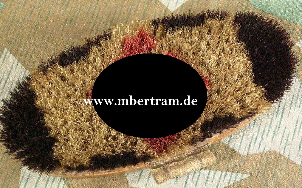 Seltene Pferdebürste / Pferdestreigel, SS-Reiterstaffel München mit HK