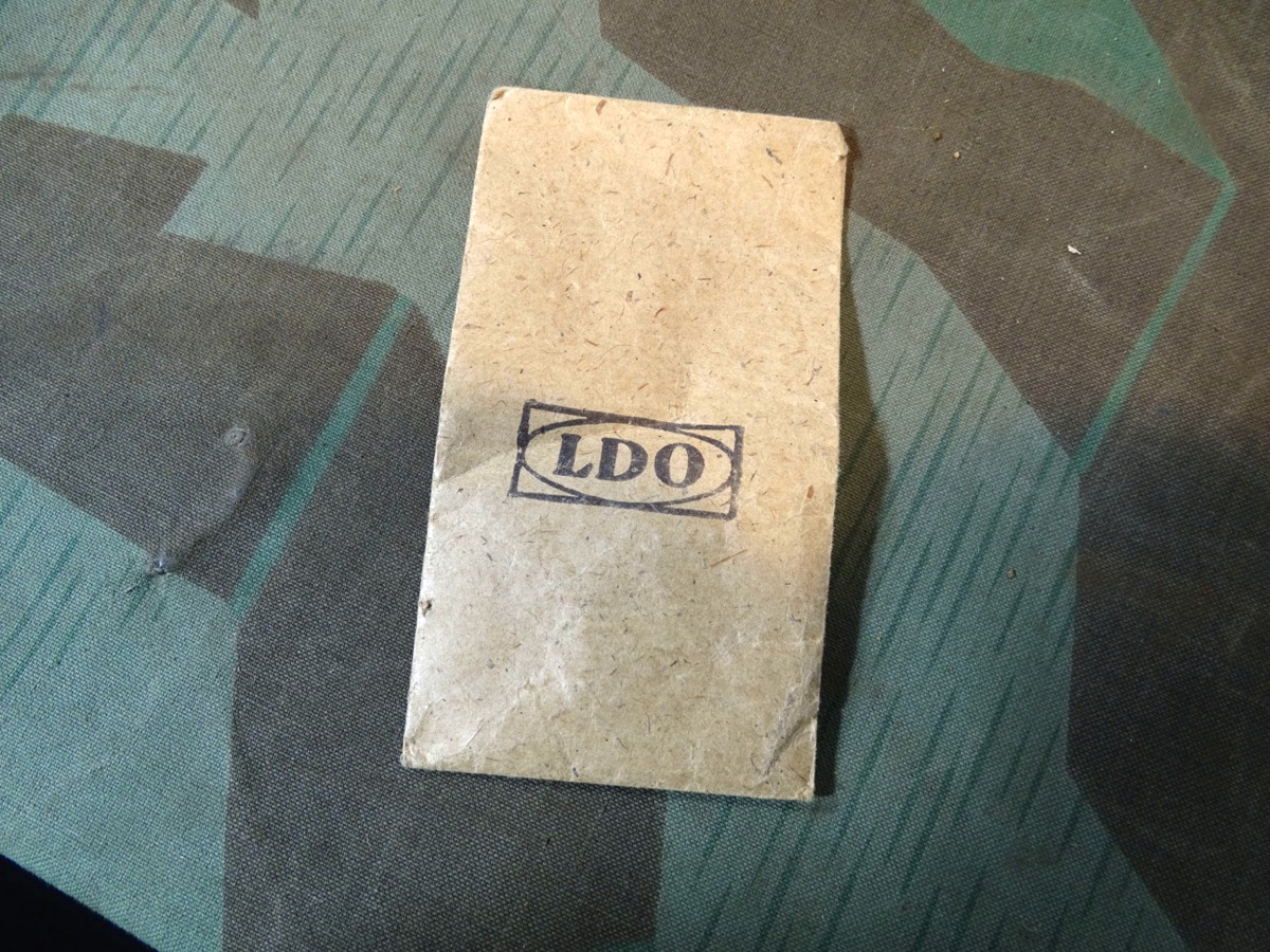 Universal LDO Ordens Verleihungstüte für z.B.  Inf. Sturmabzeichen, Pz. Kpf Abzeichen etc.