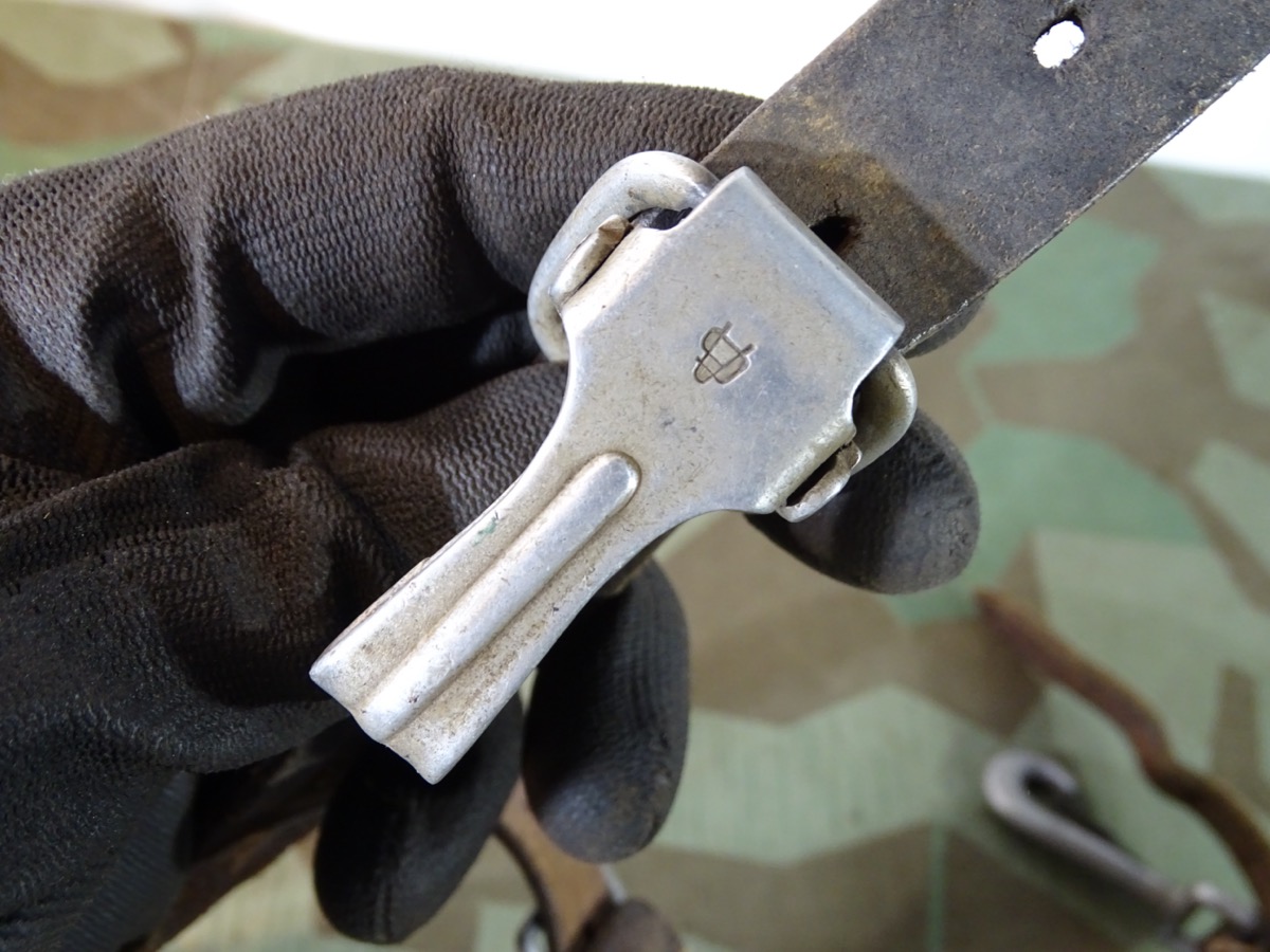Blaugrauer Luftwaffen Rucksack mit kpl. Beriemung LBA 1937