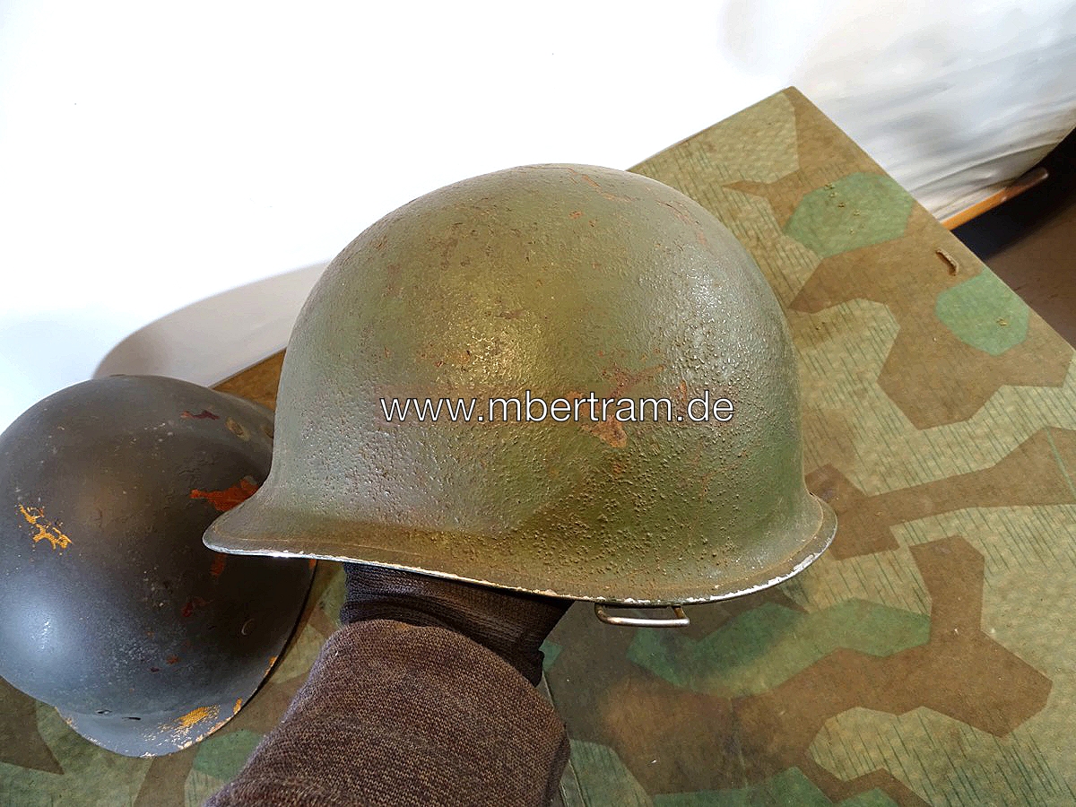 US Stahlhelm Modell 2. Weltkrieg, Randnaht vorne, MEDIUM