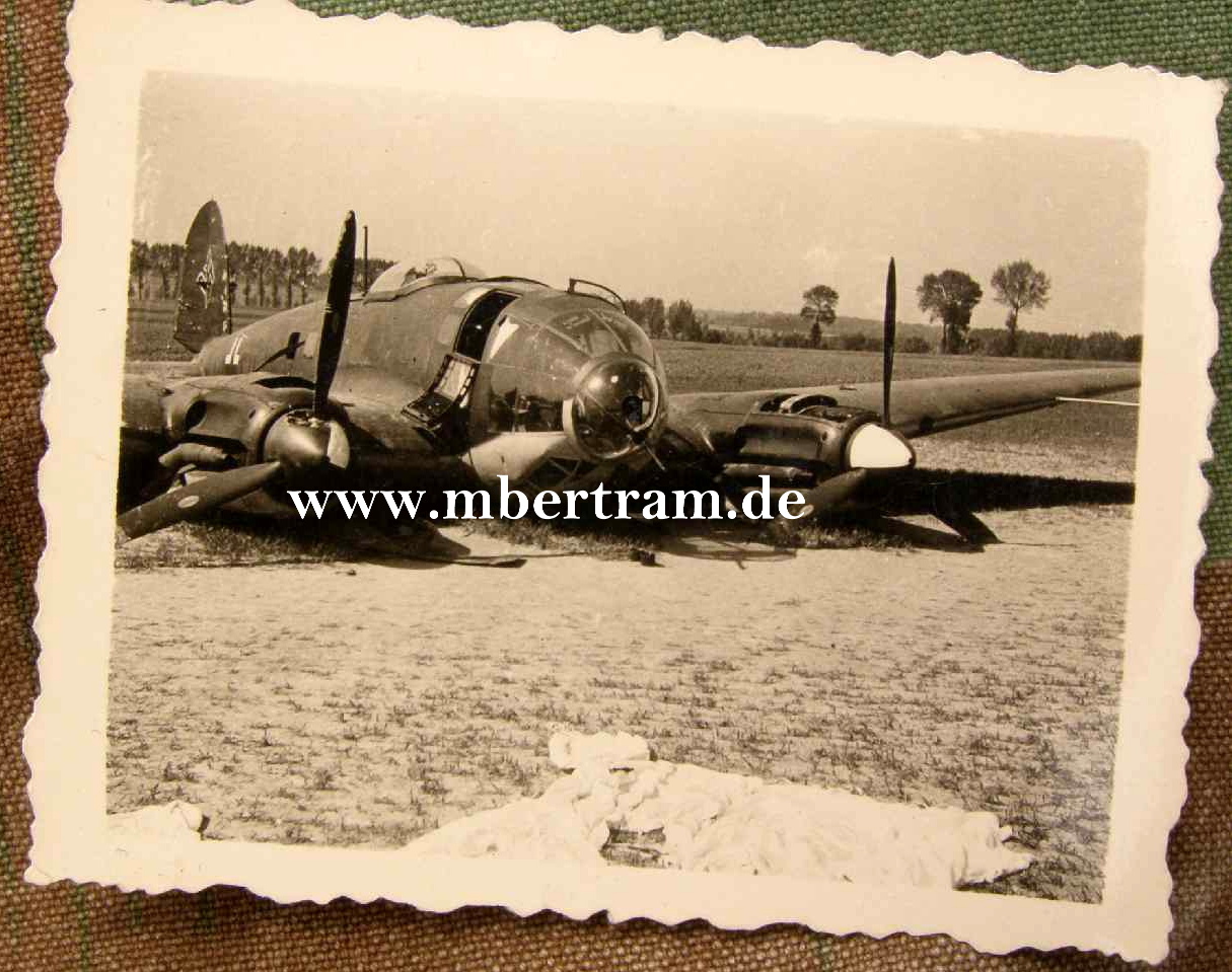 Foto - HE 111 Notgelandet