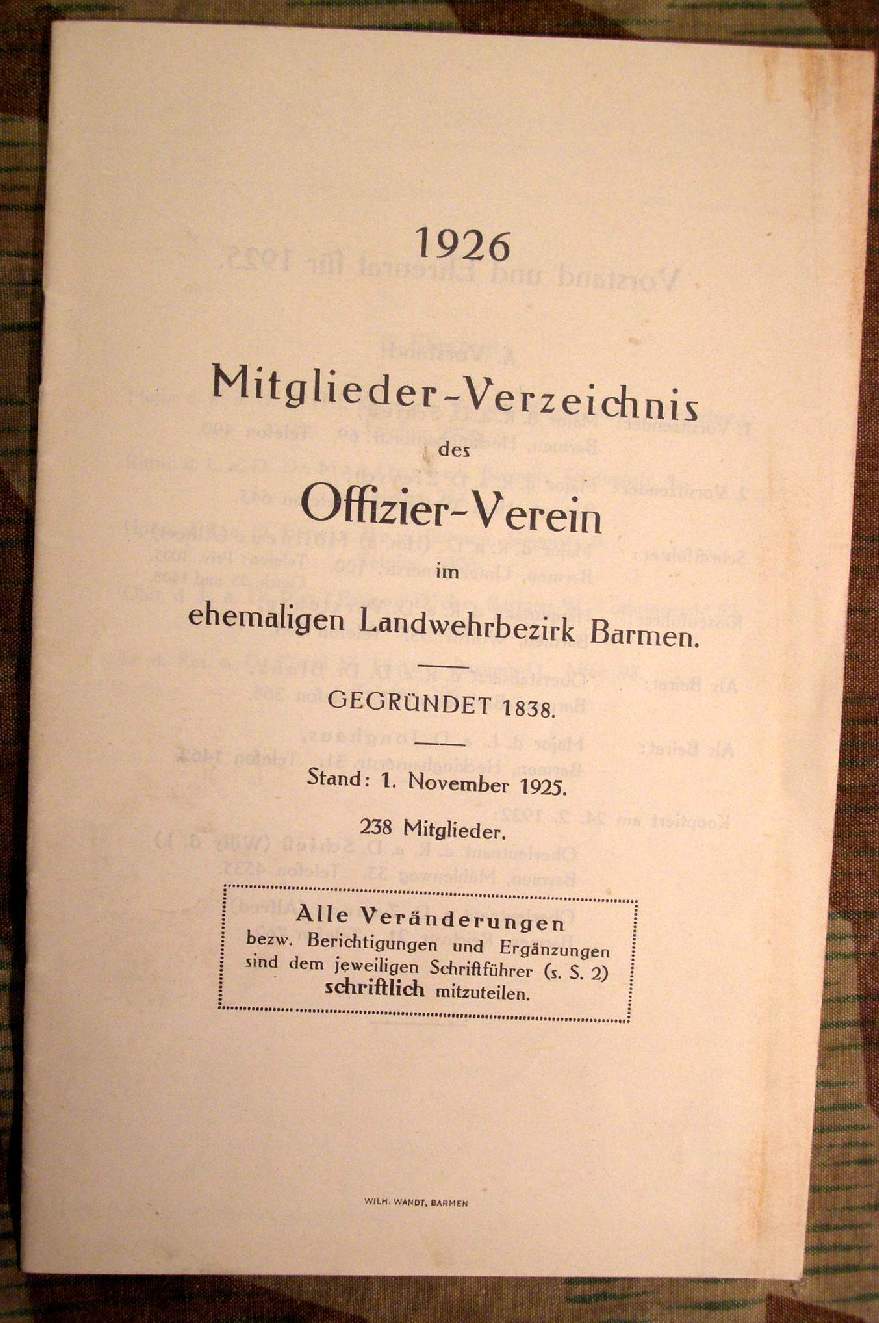4574-18 Regimentsgeschichte: 1.Grossherz.Hess.F.Art.Rgt.25, 1935