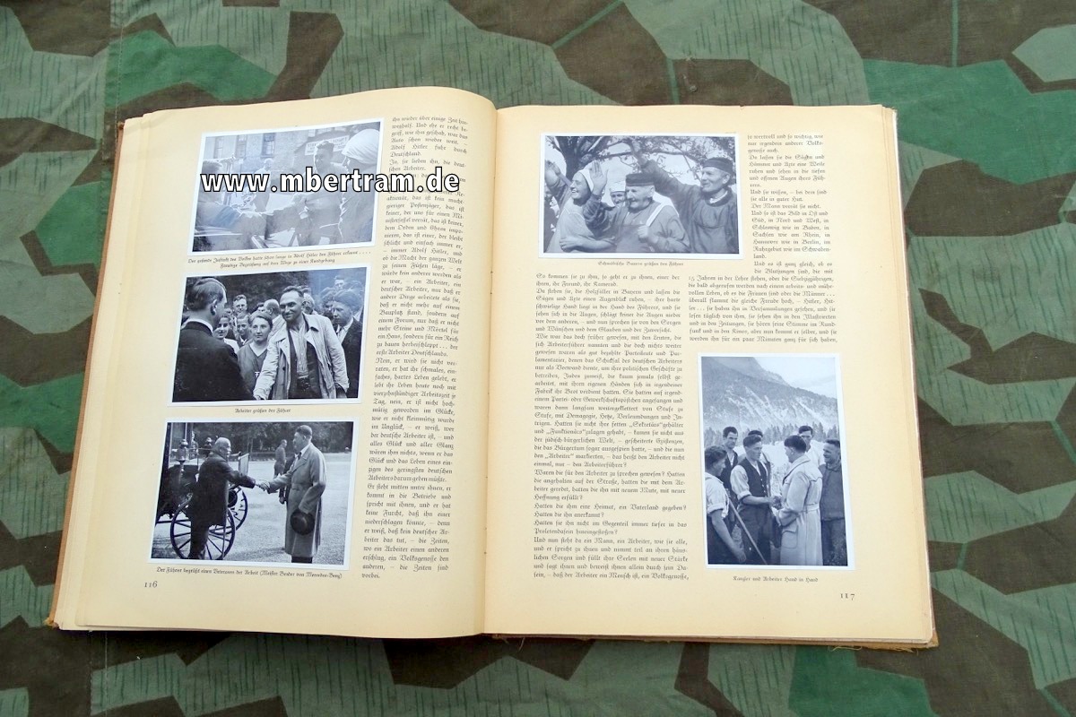 "Deutschland Erwacht- Werden, Kampf und Sieg der NSDAP" Sammelbilderalbum