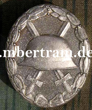 Verwundeten Abzeichen in silber , 1957er Ausführung